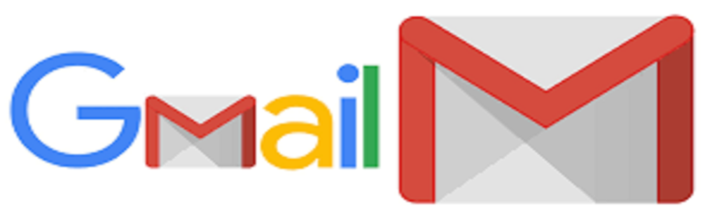 The iconic Gmail logo featuring the word "Gmail" at the center.