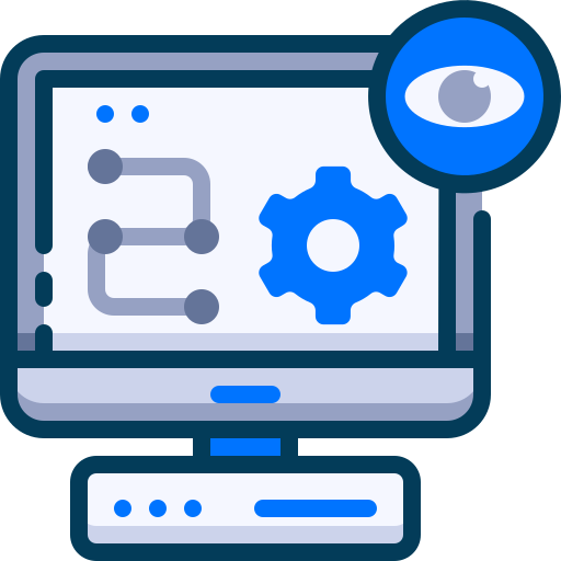 Icon, symbolizing overview of Operating System in Skill development.